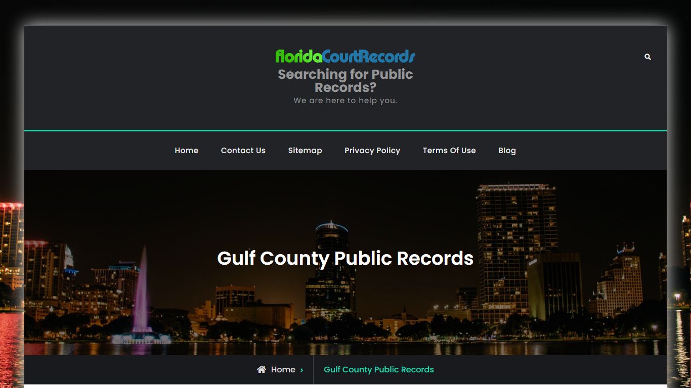 Gulf County Public Records | Searching for Public Records?